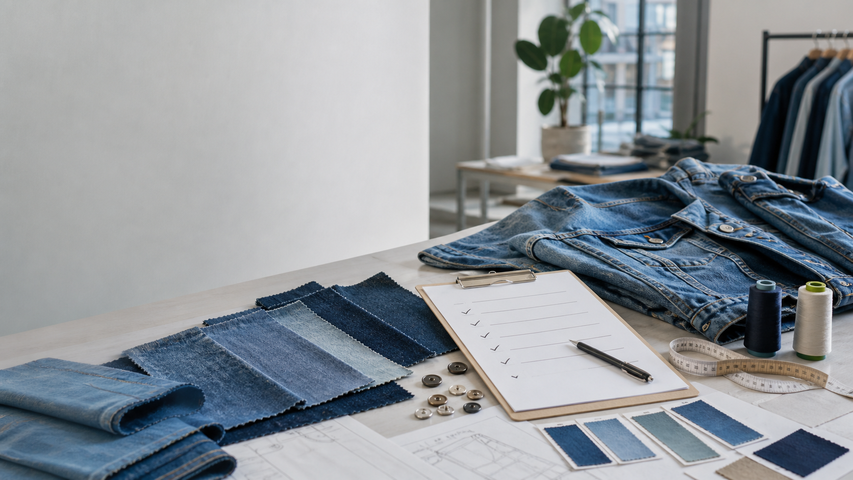 Private Label Denim Üretimi: Tasarımdan Seri Üretime Süreç