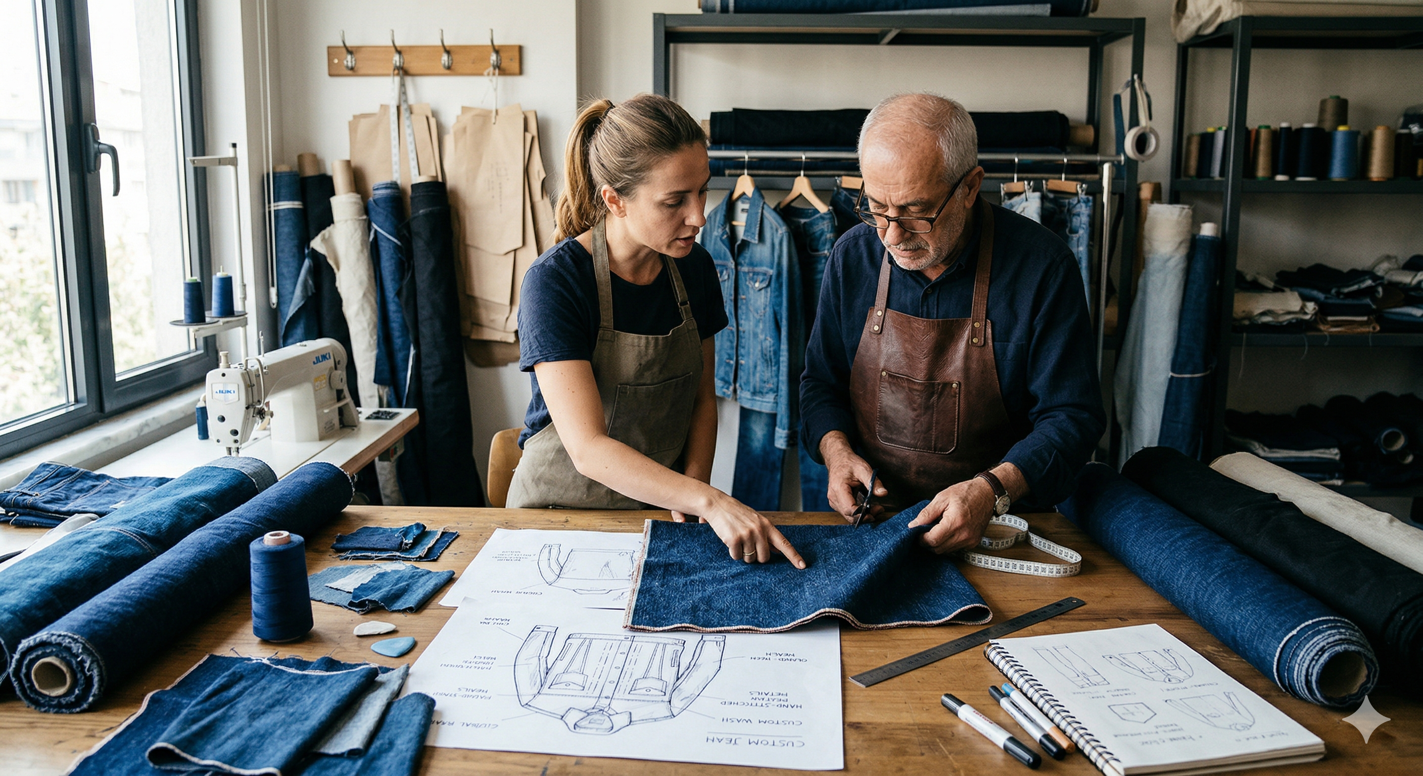 Tasarımcılar İçin Butik Denim Üretimi: Özgür Tekstil ile Fikrinizi Gerçeğe Dönüştürün